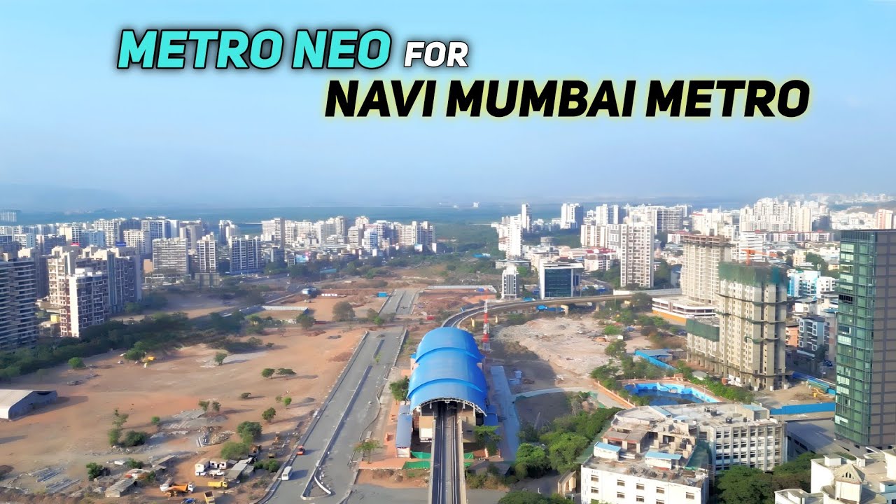 METRO NEO for Navi Mumbai Metro Line 2, 3 and 4 || Metro Neo will run in Navi Mumbai
