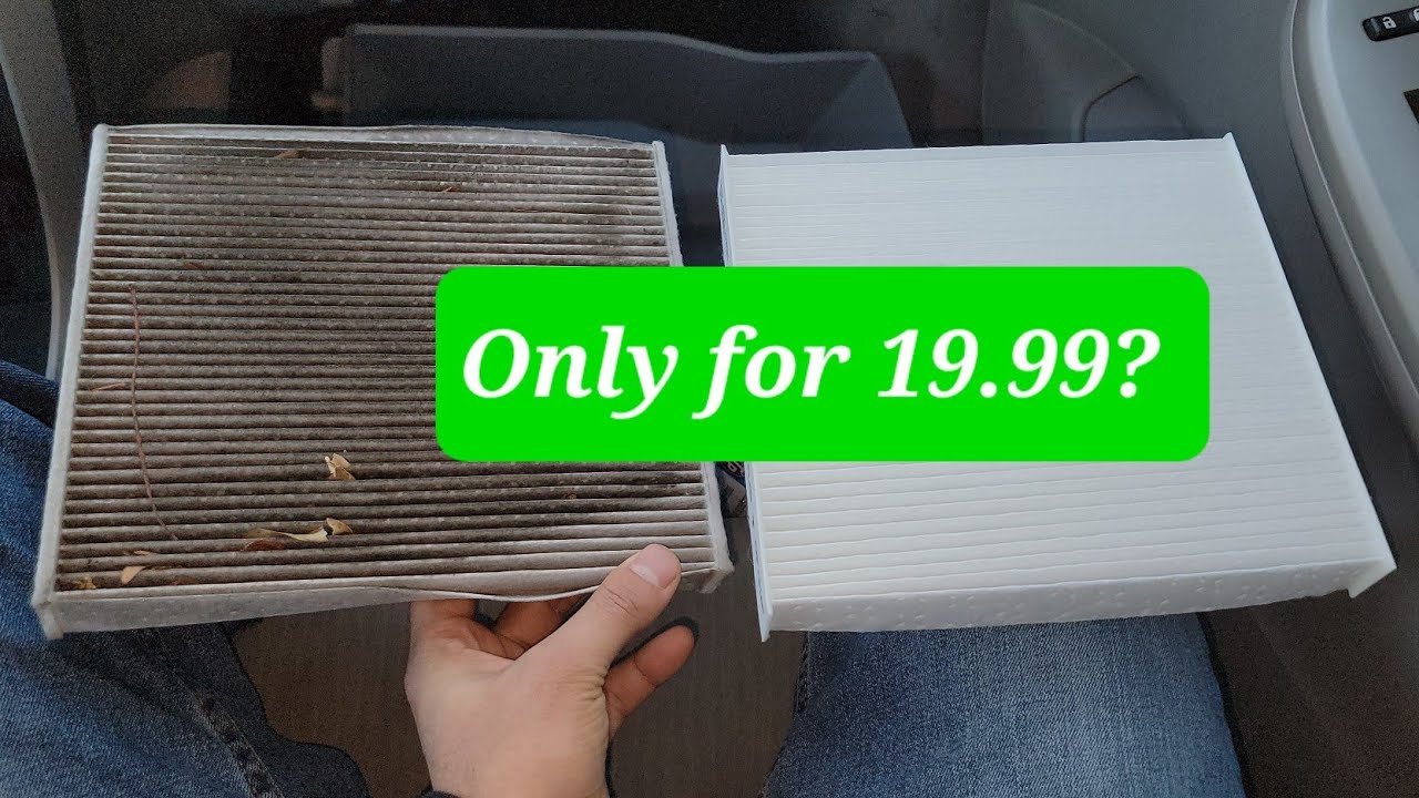 How to Replace Cabin Air filter in Toyota Corolla? 