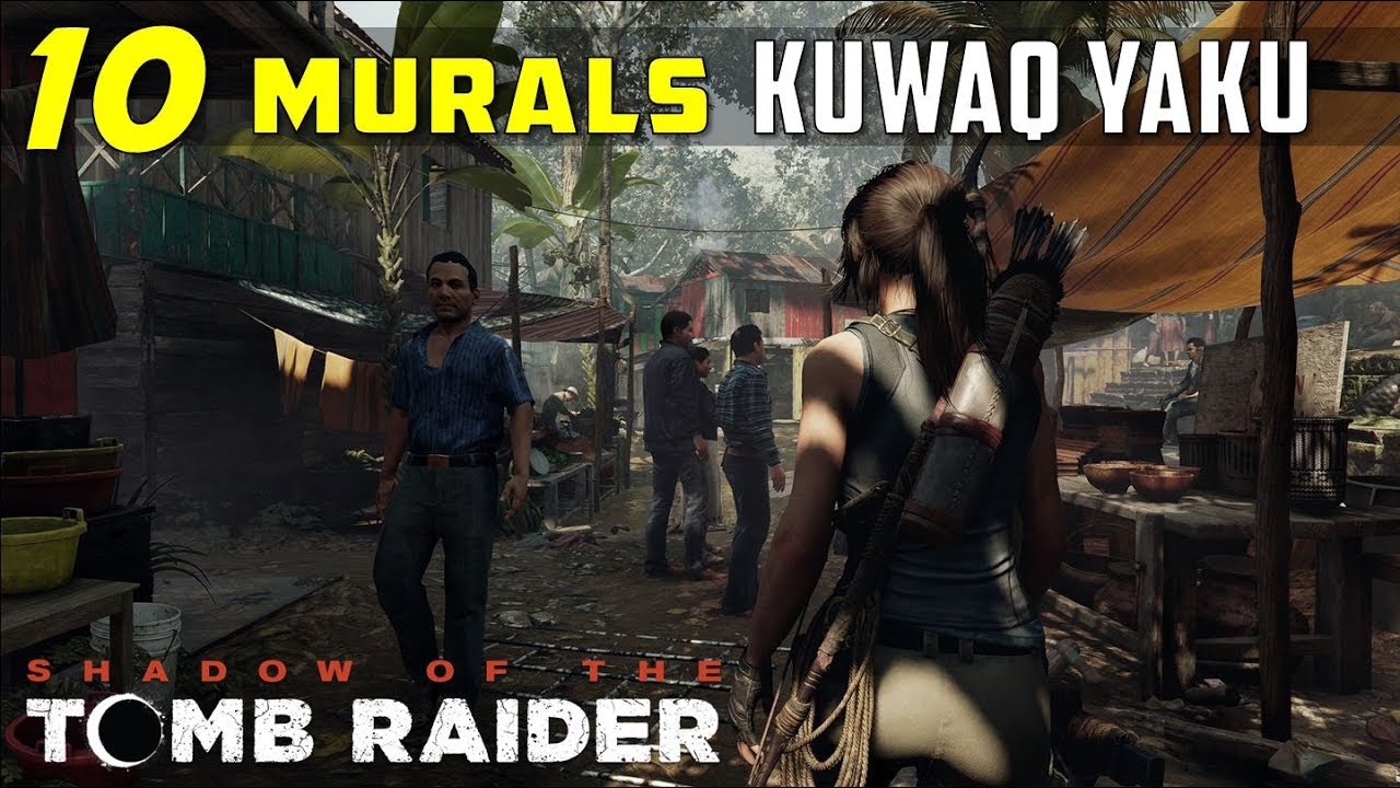 Location of Murals in Kuwaq Yaku - SHADOW OF THE TOMB RAIDER