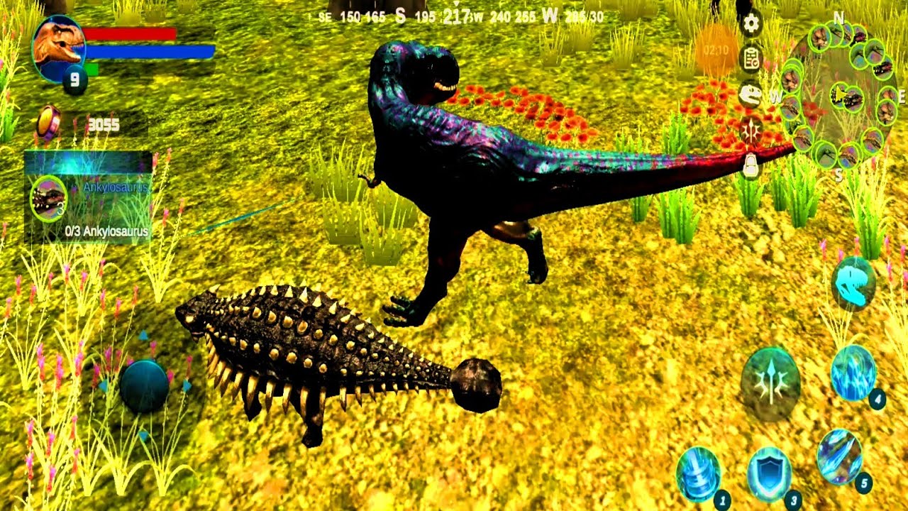 Tyrannosaurus Simulator Android Gameplay #24 - T-Rex Simulator Android Gameplay - Dinosaur Simulator