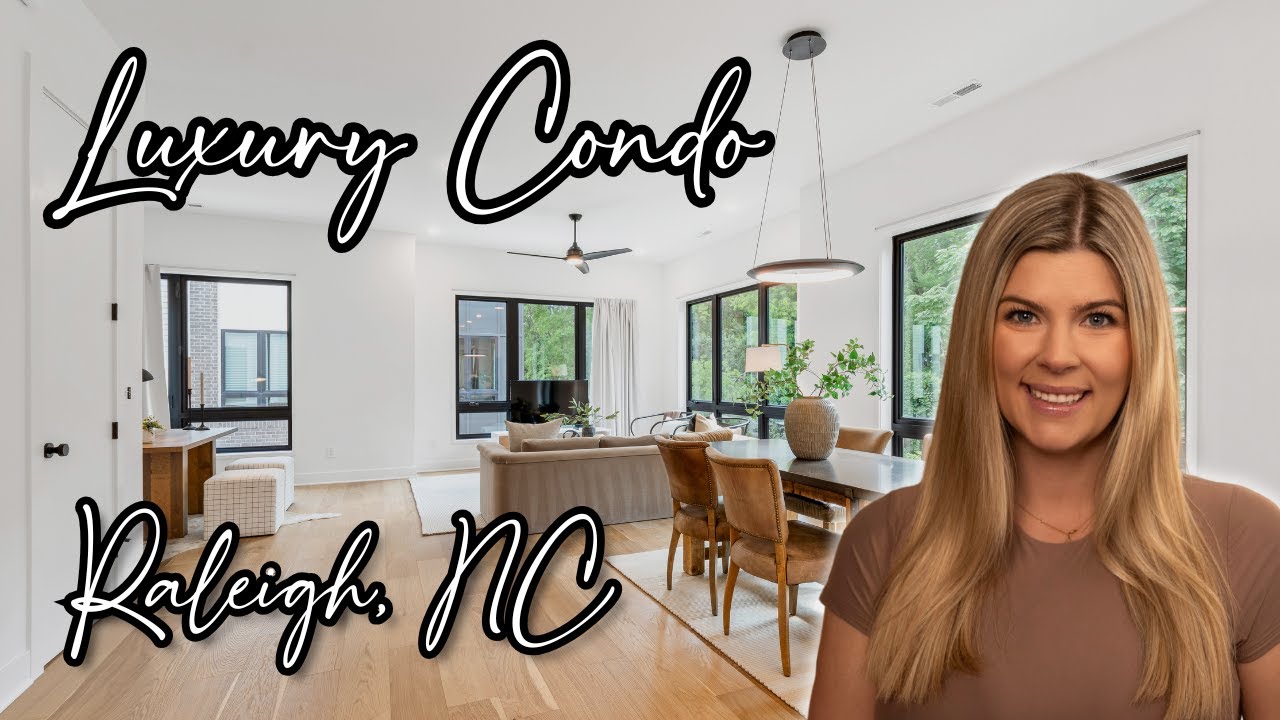 Discover the Newest Luxury Condo in Raleigh NC - With An Elevator and Rooftop Terrace!
