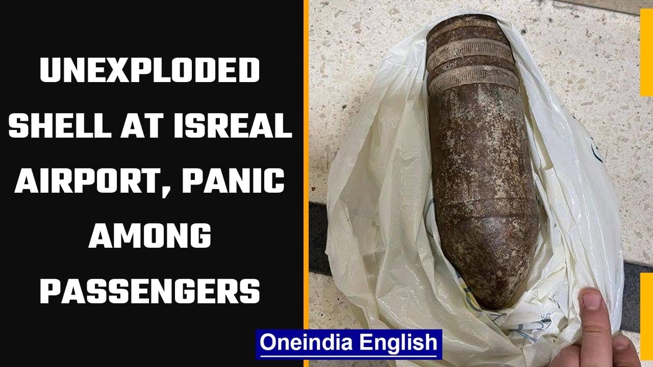Israel: Passengers run in panic after unexploded shell found in travel&rsquo;s bag, Watch | Oneindia News