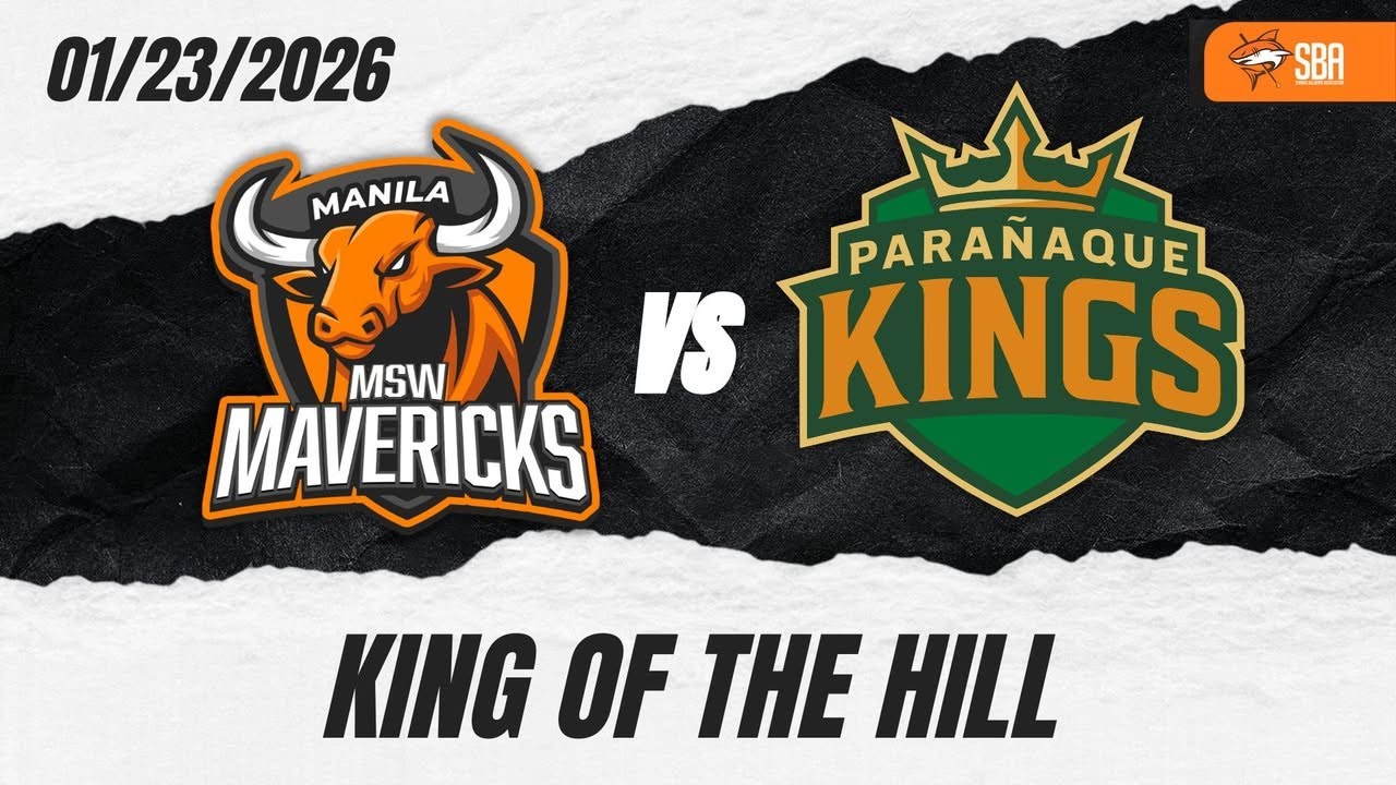 LIVE: MSW MAVERICKS vs. PARAÑAQUE KINGS | SBA SEASON 2 | January 23, 2026