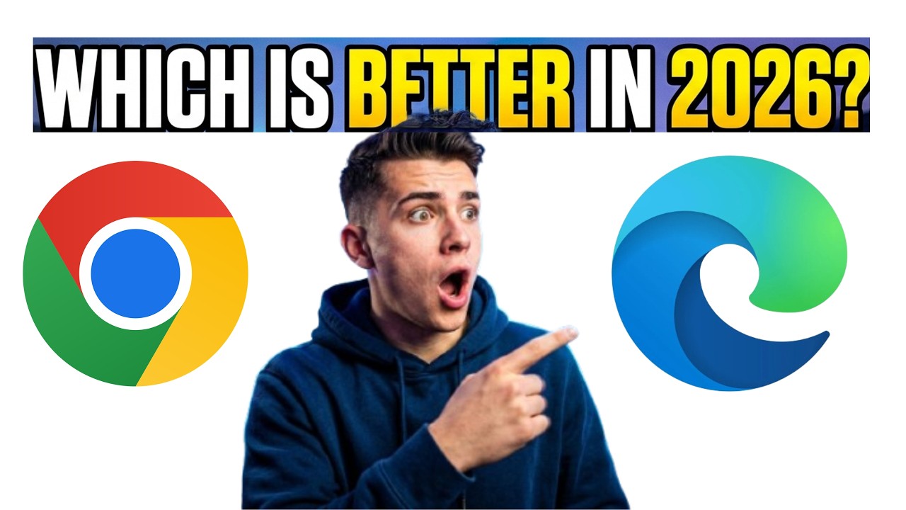 🌍 Chrome vs Edge (2026) &mdash; Which Browser Is Faster, Safer & Smarter? Full Comparison!