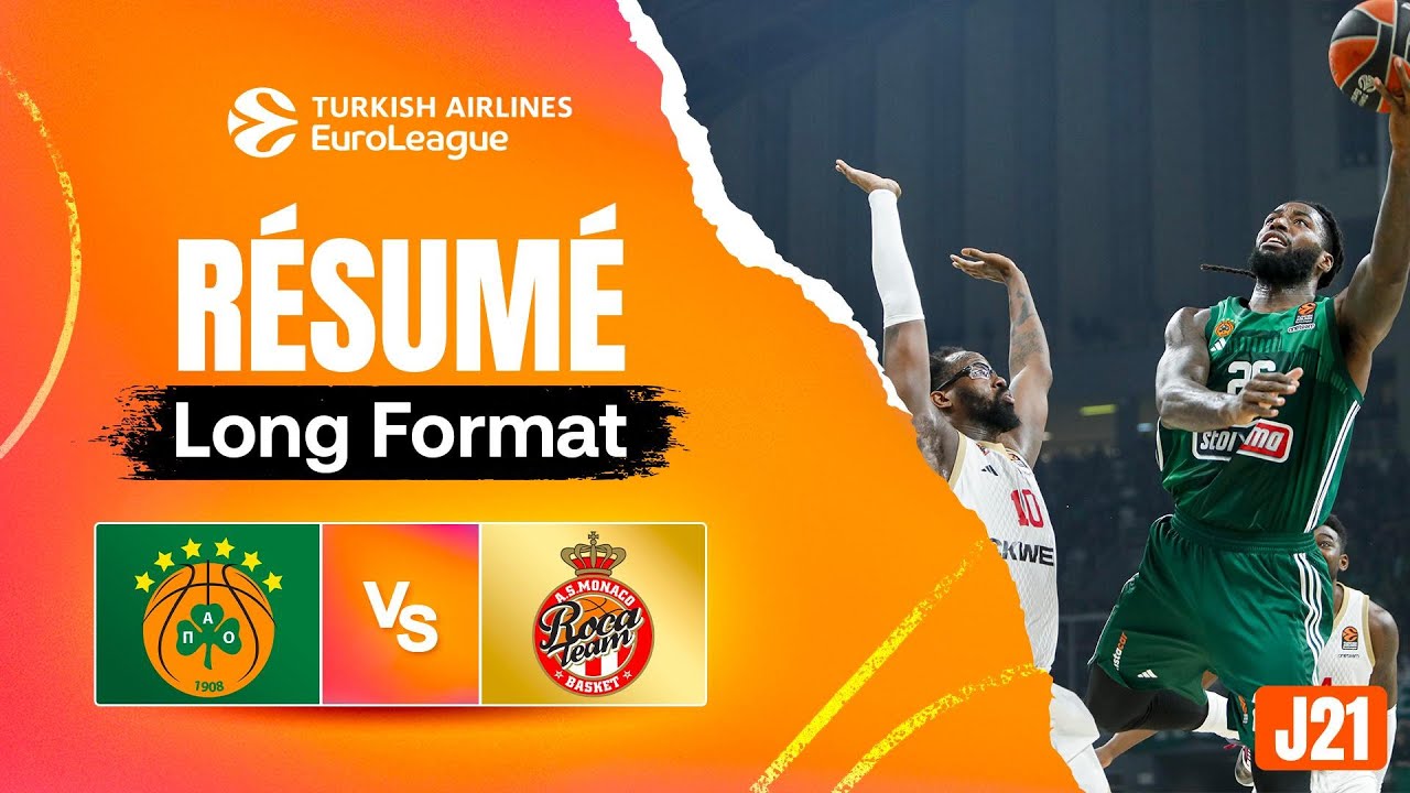 Choc déjà capital à l'OAKA ! Panathinaïkos vs Monaco - Résumé - EuroLeague J21