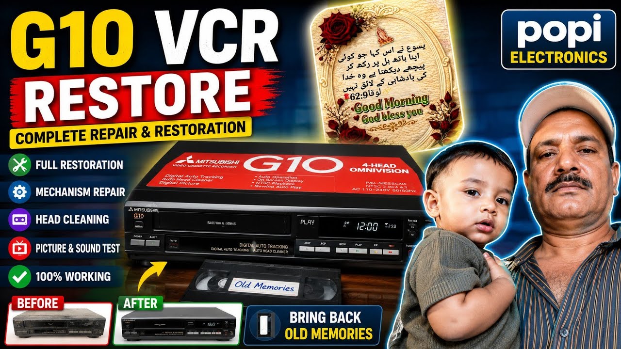 Restoration National G10 VCR 40 Year Old