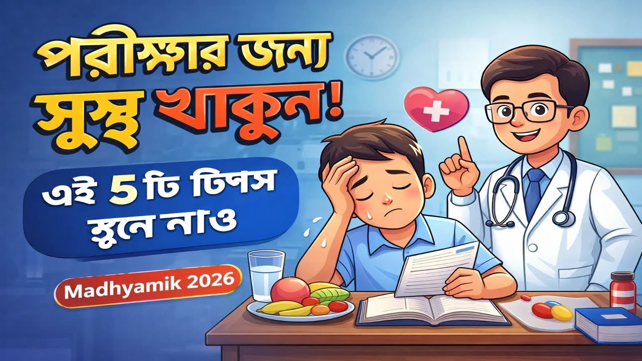 পরীক্ষার সময় শরীরের যত্ন কিভাবে নেবে? | Health Care Tips During Exam Days