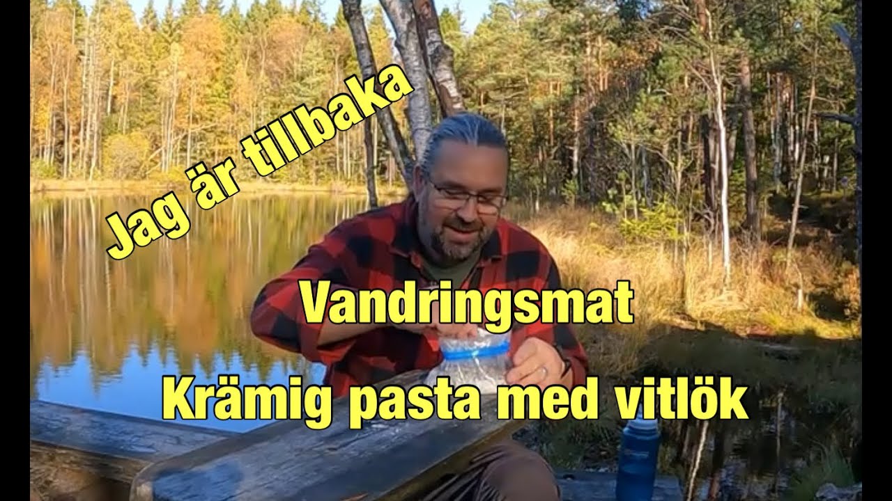 Krämig pasta med vitlök