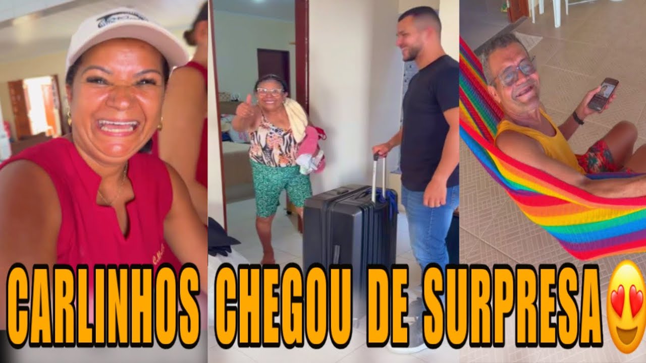 MARIA MAIA E SEU VIRGÍLIO NÃO ESPERAVA ESSA VISITA SURPRESA DE CARLINHOS MAIA😍😱😍