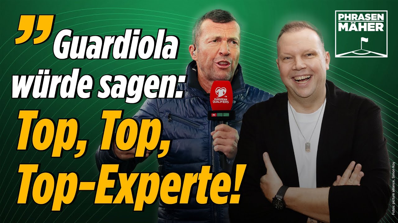 Wolff Fuss packt aus: So ist es mit Sky-Experte Lothar Matthäus | Phrasenmäher (1/2)