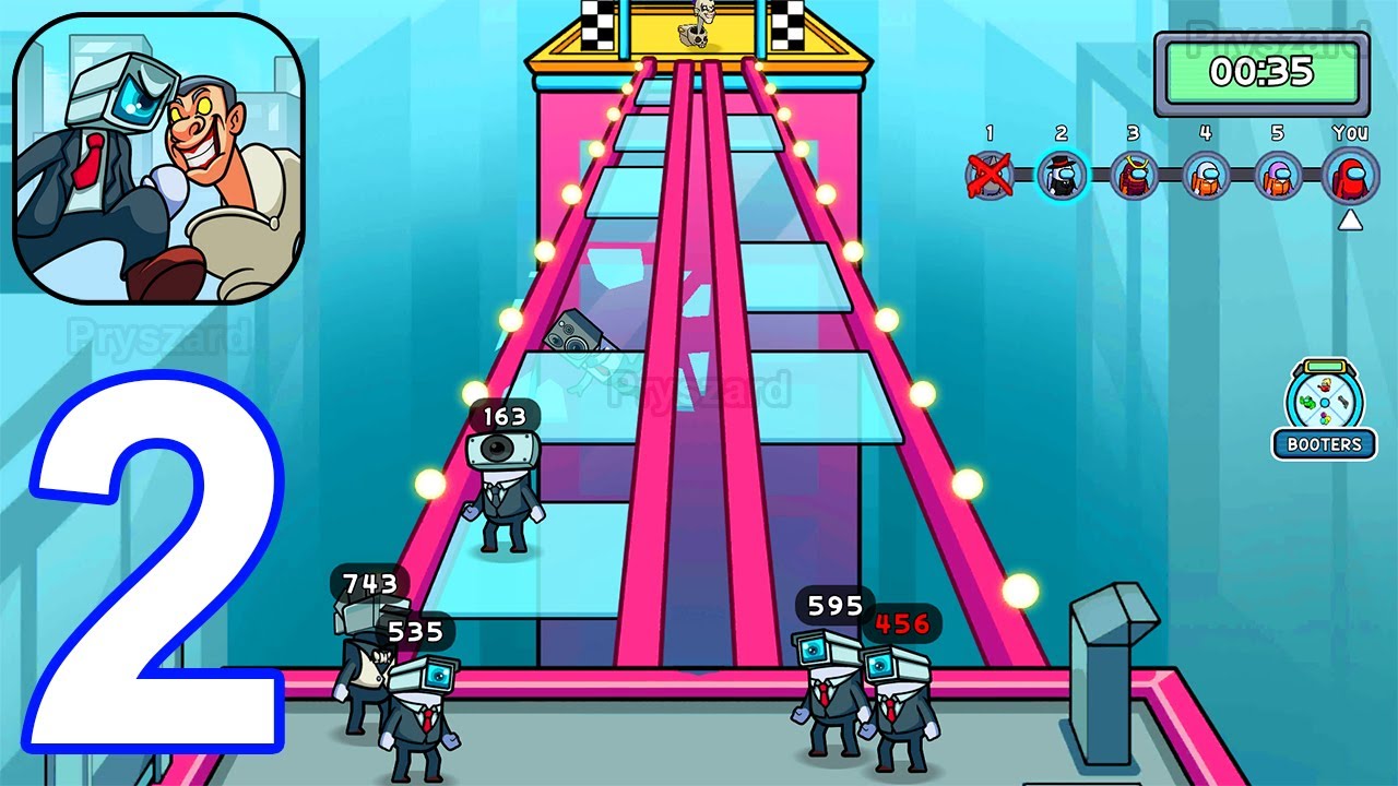Toilet Monster 456 Battle - Gameplay Walkthrough Part 2 All Levels Easy Win - Android Gameplay
