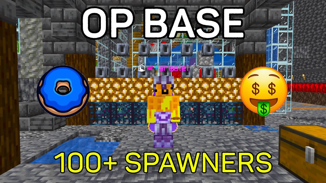 Biggest base raid on Donut Smp (126 spawners)| Base raid 5