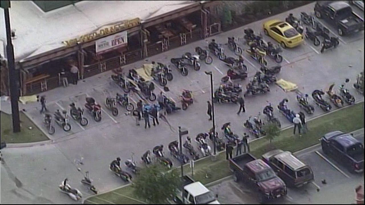 Biker Gang Brawl in Waco, Texas Parking Lot