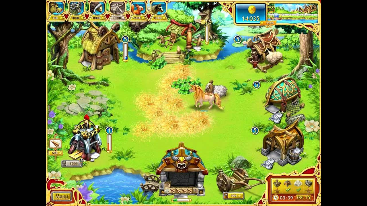 Farm Frenzy: Viking Heroes - Standard Level 46