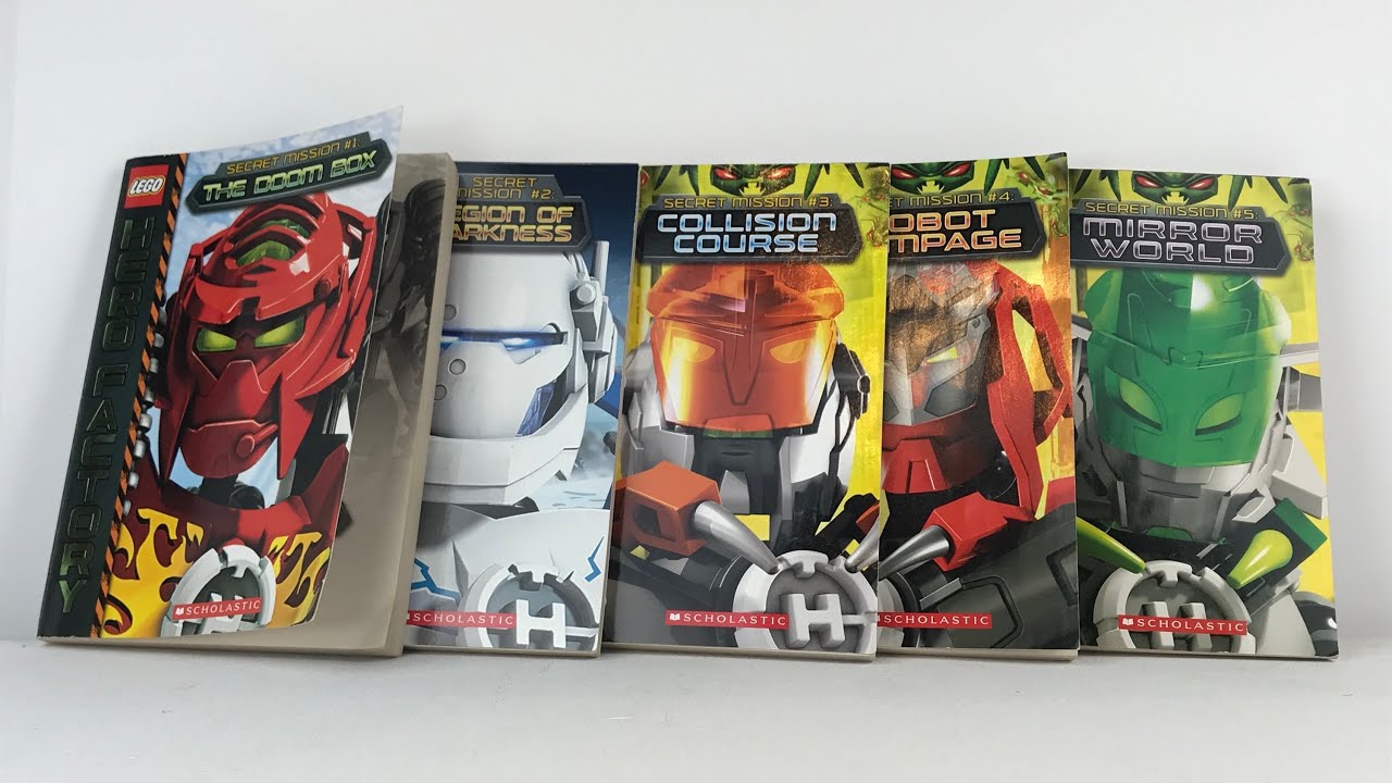 The LEGO Hero Factory Books Are Actually Good