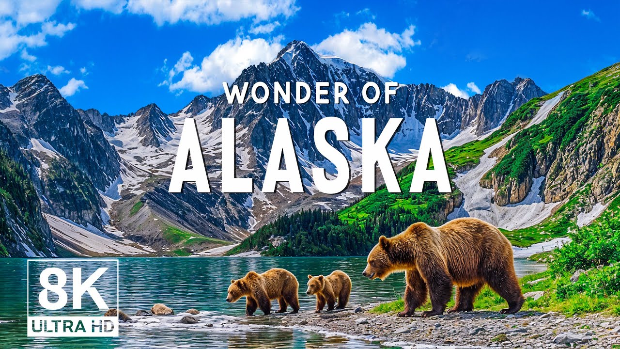 Wonders of Alaska – Exploring the Most Breathtaking Places in Alaska – Travel Video 4K