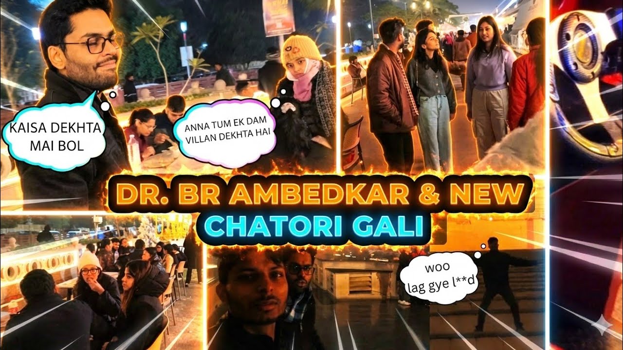 Chatori gali lucknow vlog | dr bhimrao ambedkar park lucknow | epic reactions | @N4NIRBHAYY