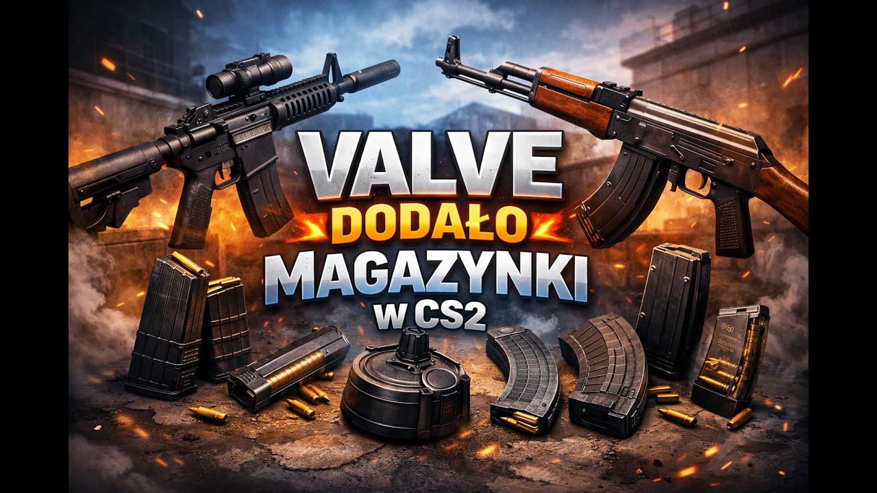 Zmiana ammo!! Valve dodaje magazynki do broni w CS2!