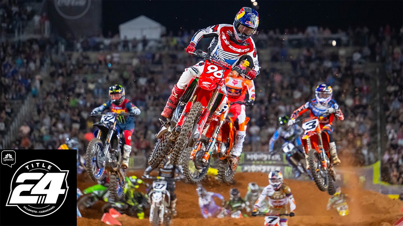 Hunter Lawrence has every facet of Supercross dialed after third win | Title 24 | Motorsports on NBC
