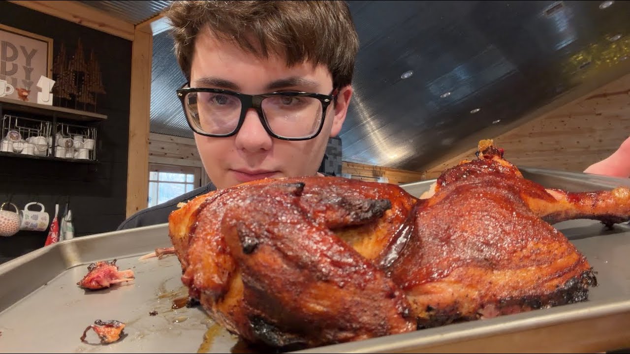 Ultimate spatchcock chicken! @KosmosQ 