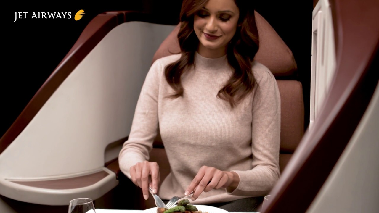 Jet Airways &ndash; Premi&egrave;re. A bed of clouds.
