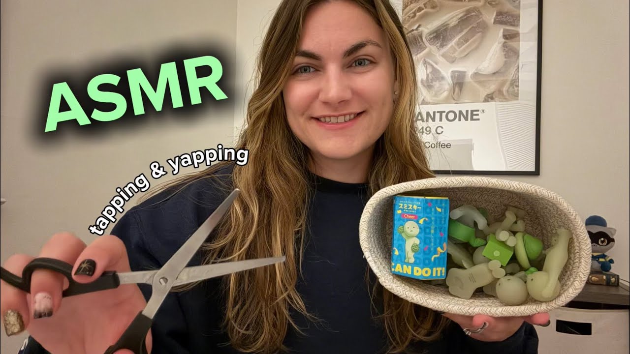 giving my Smiskis haircuts 😋 ASMR Smiski collection tour and unboxing 