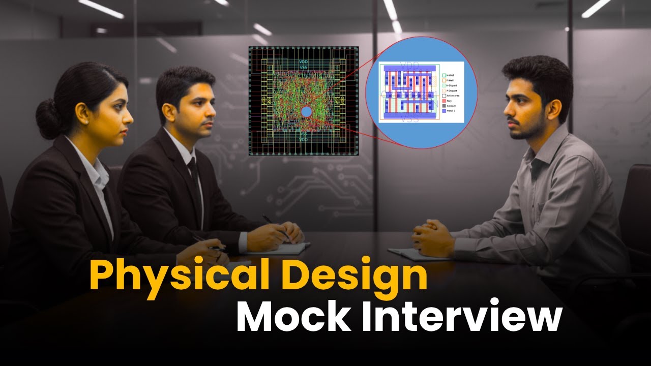 PHYSICAL DESIGN MOCK INTERVIEW of NIT Student | Download VLSI FOR ALL App | Best VLSI Training