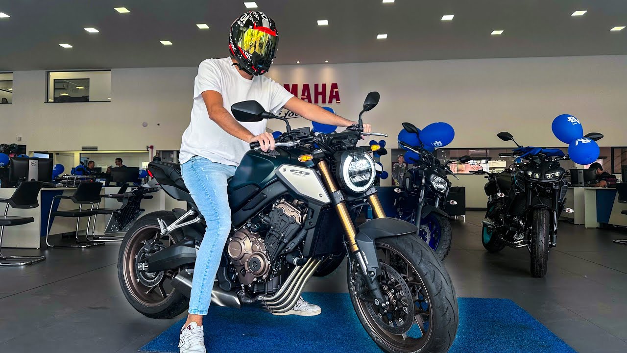 SAINDO DA CONCESSION&Aacute;RIA DE CB650R 0km 2024