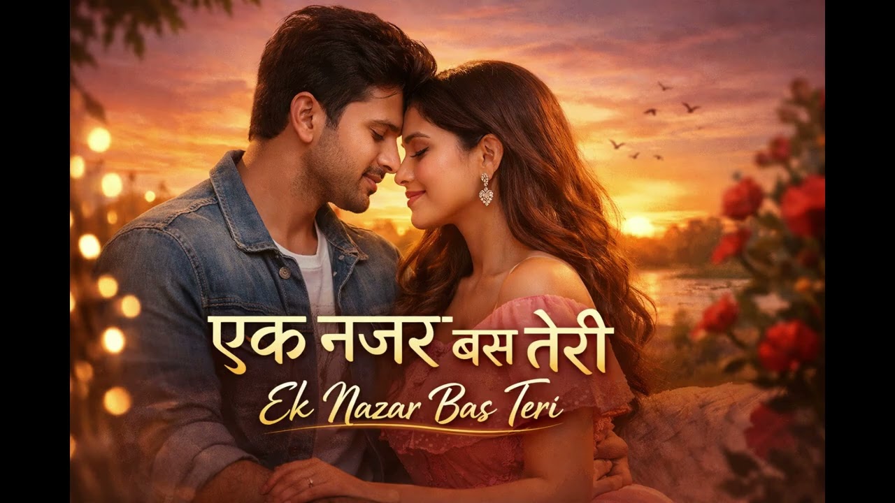 एक नज़र बस तेरी | Ek Nazar Bas Teri | Romantic Love Song | Heart Touching Hindi Melody | #tranding