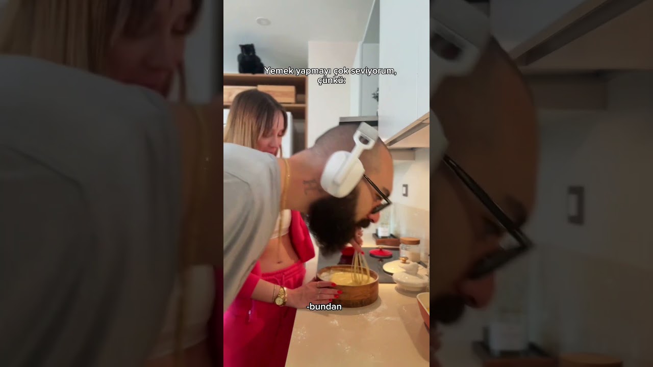 YEMEK YAPMAYI &Ccedil;OK SEVİYORUM &Ccedil;&Uuml;NK&Uuml;:  #couple #shortvlog #yemektarifleri #yemek
