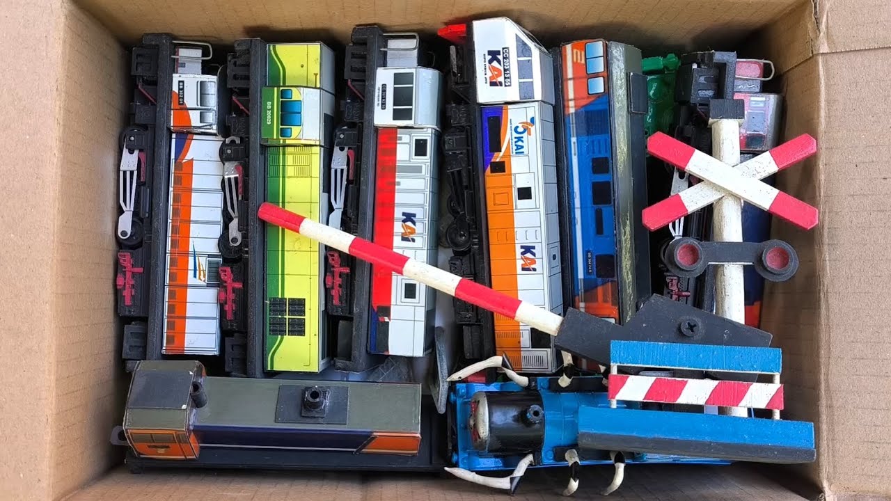 Toy asmr, 07:02 Minutes Satisfying with Unboxing | ASMR Train Sounds for Relaxation