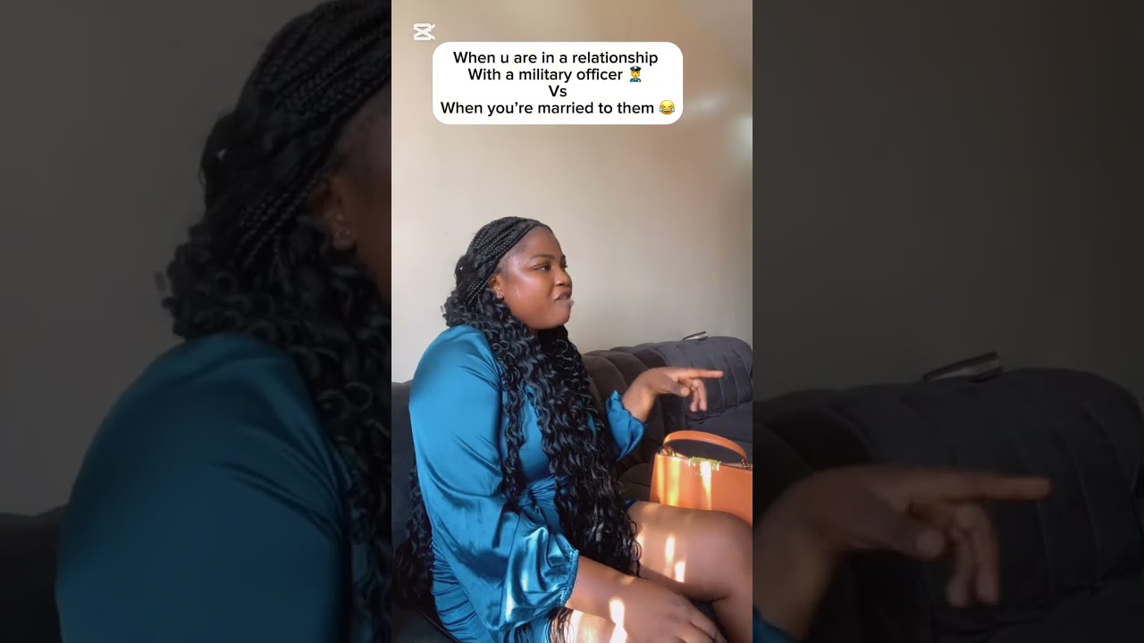 You’re in a relationship with a military officer Vs when you’re married to them #goviral #comedy 