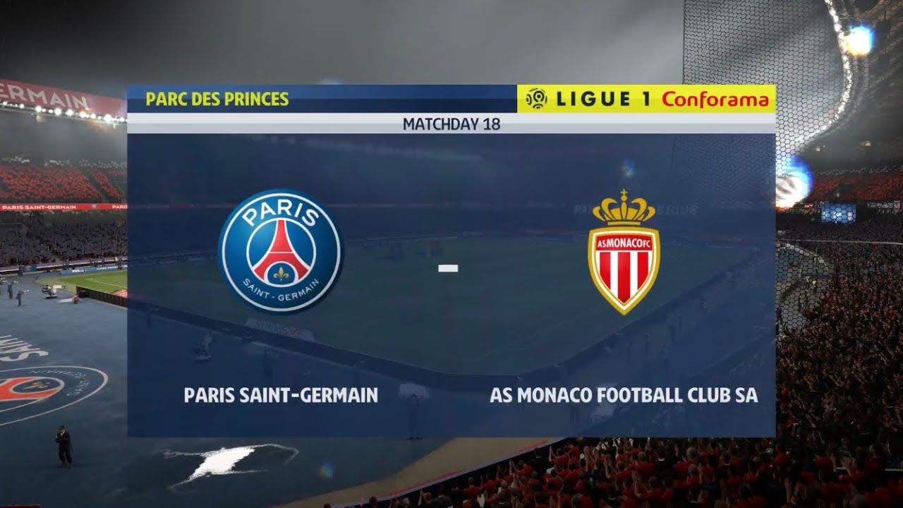 FIFA 20 | PARIS SAINT-GERMAIN vs MONACO | LIGUE 1 PS4