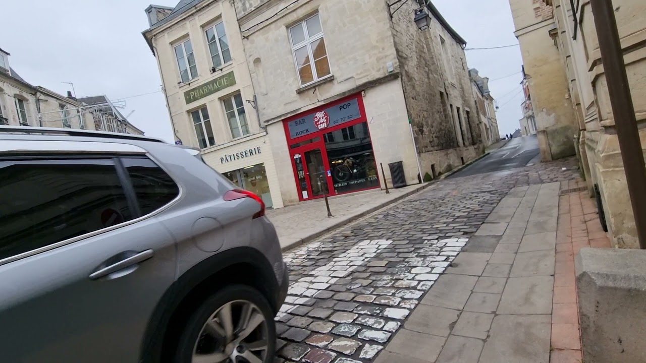 Centre ville Laon hauts de France