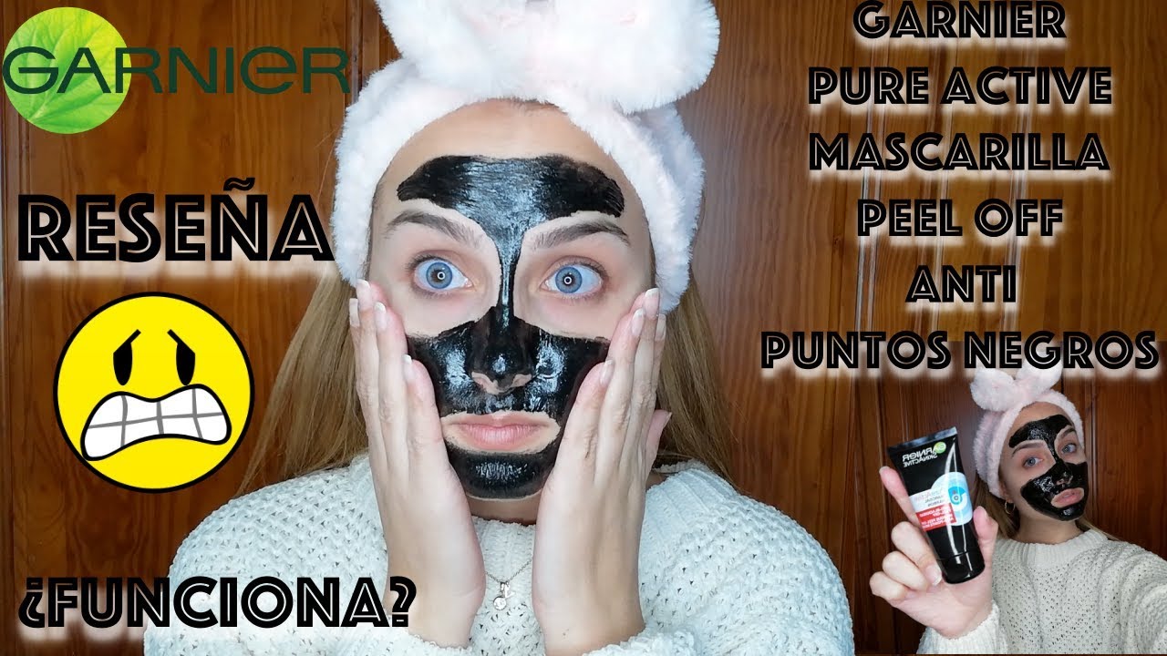 Garnier Pure Active Mascarilla Peel Off Anti Puntos Negros