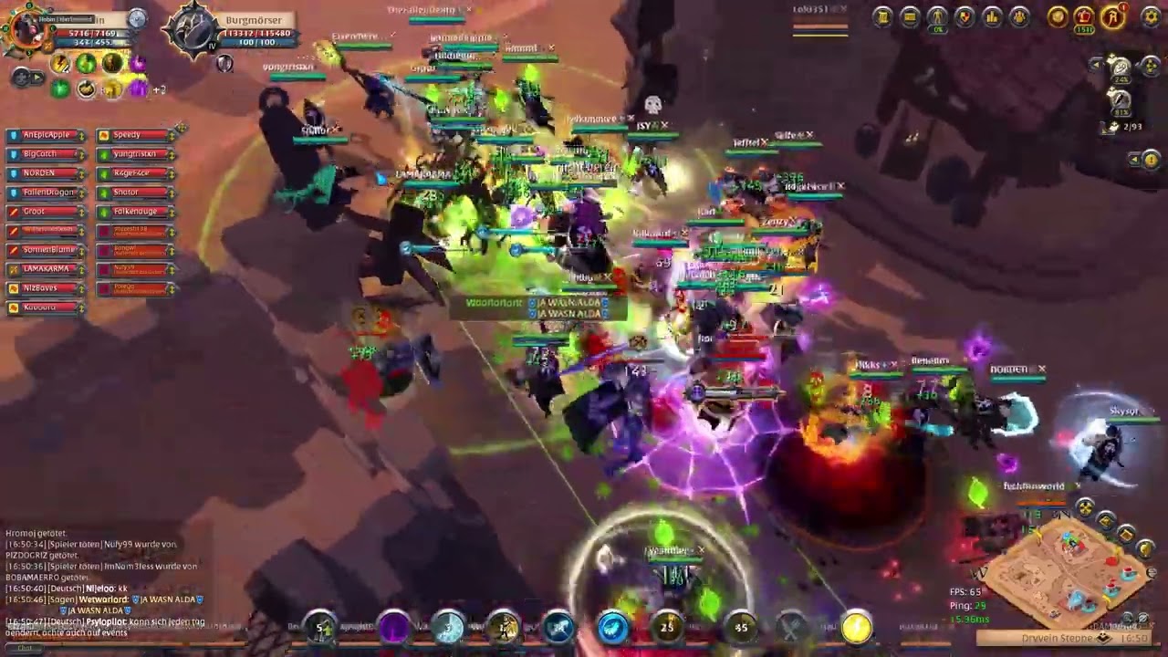 Albion Online Fiebertraum vs Royalty Oath Pov