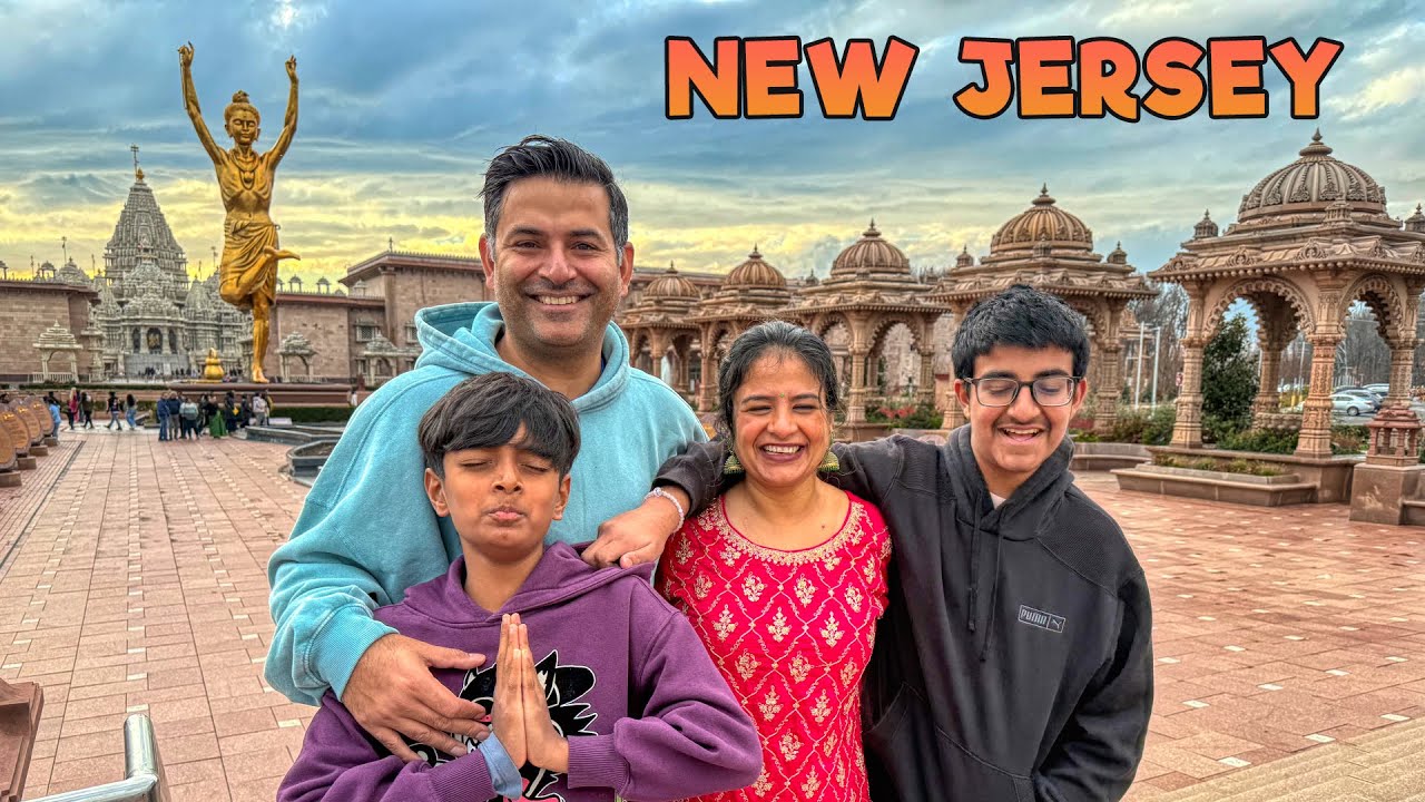 Going to the Largest Hindu Temple in USA | BAPS Akshardham