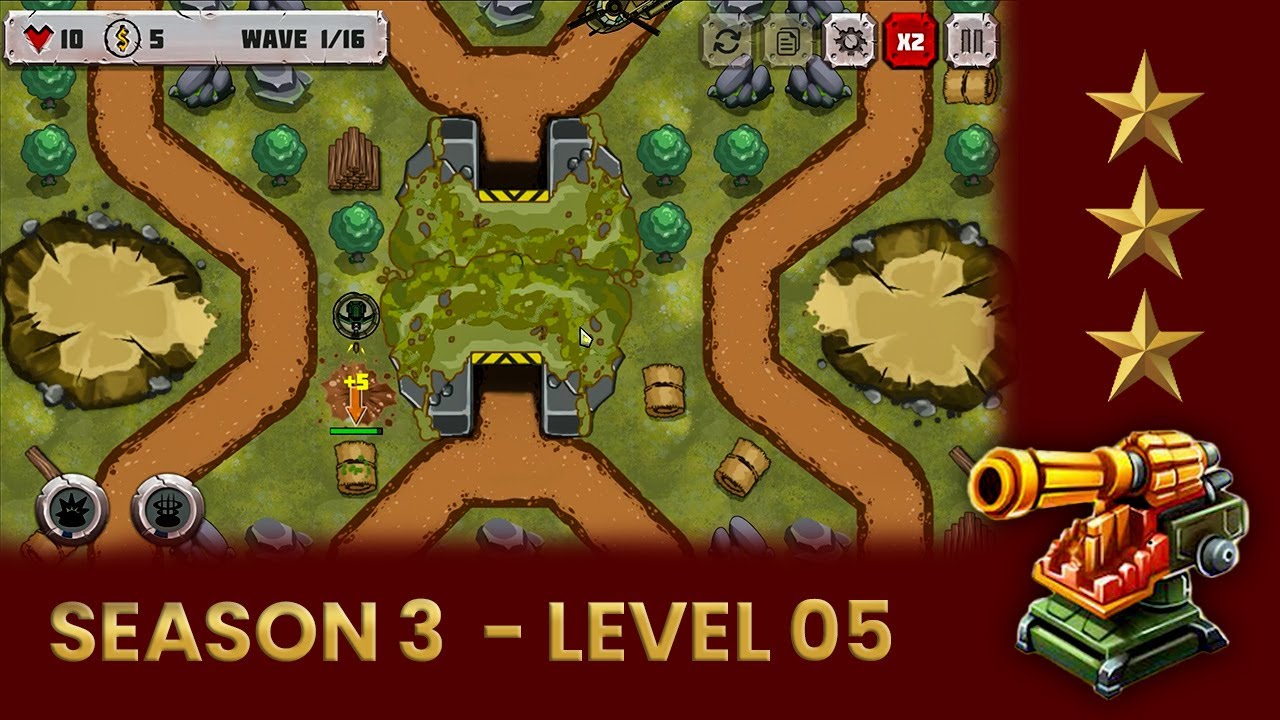 Battle Strategy: Tower Defense - Season 3 Level 05 (2024 Update) Walkthrough