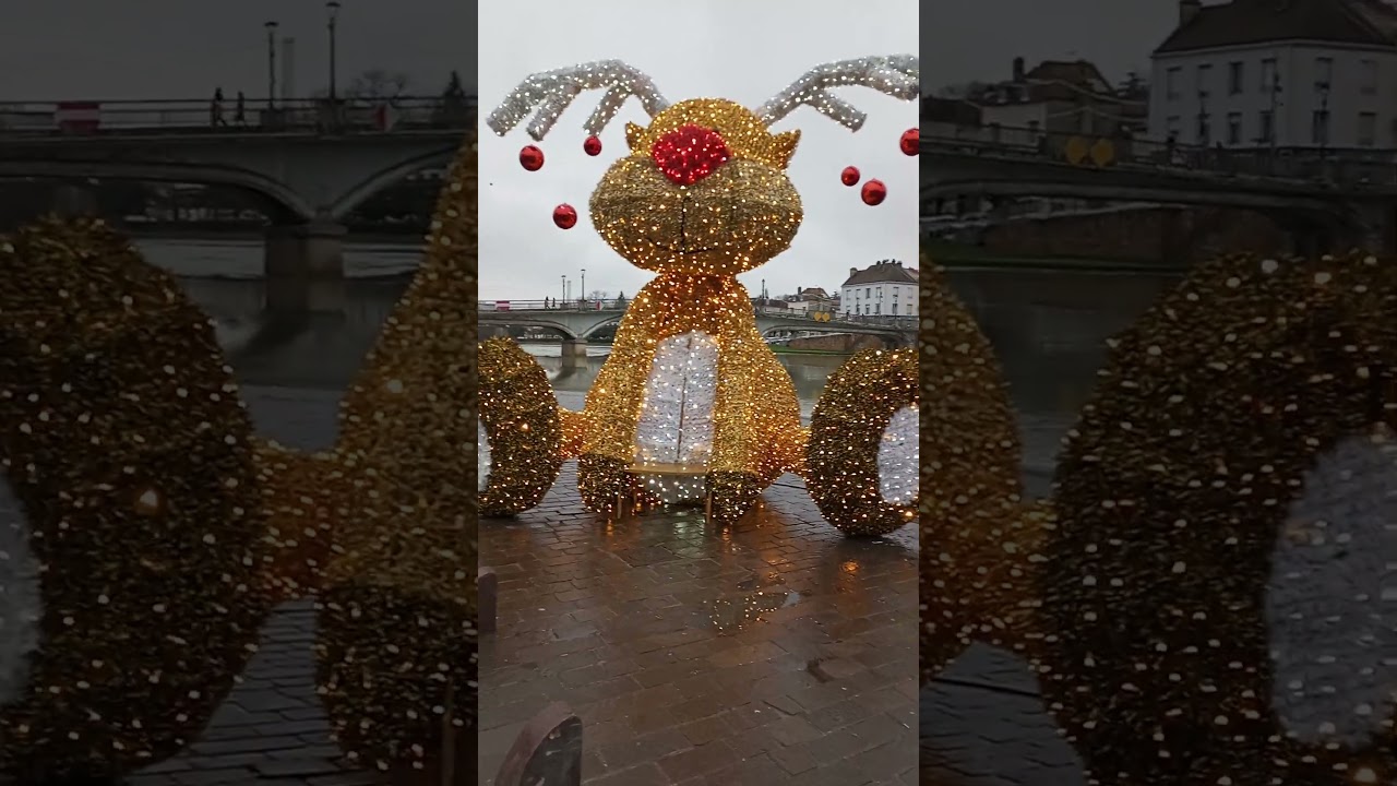 D&eacute;cor de No&euml;l &agrave; Lagny sur Marne 02-01-25