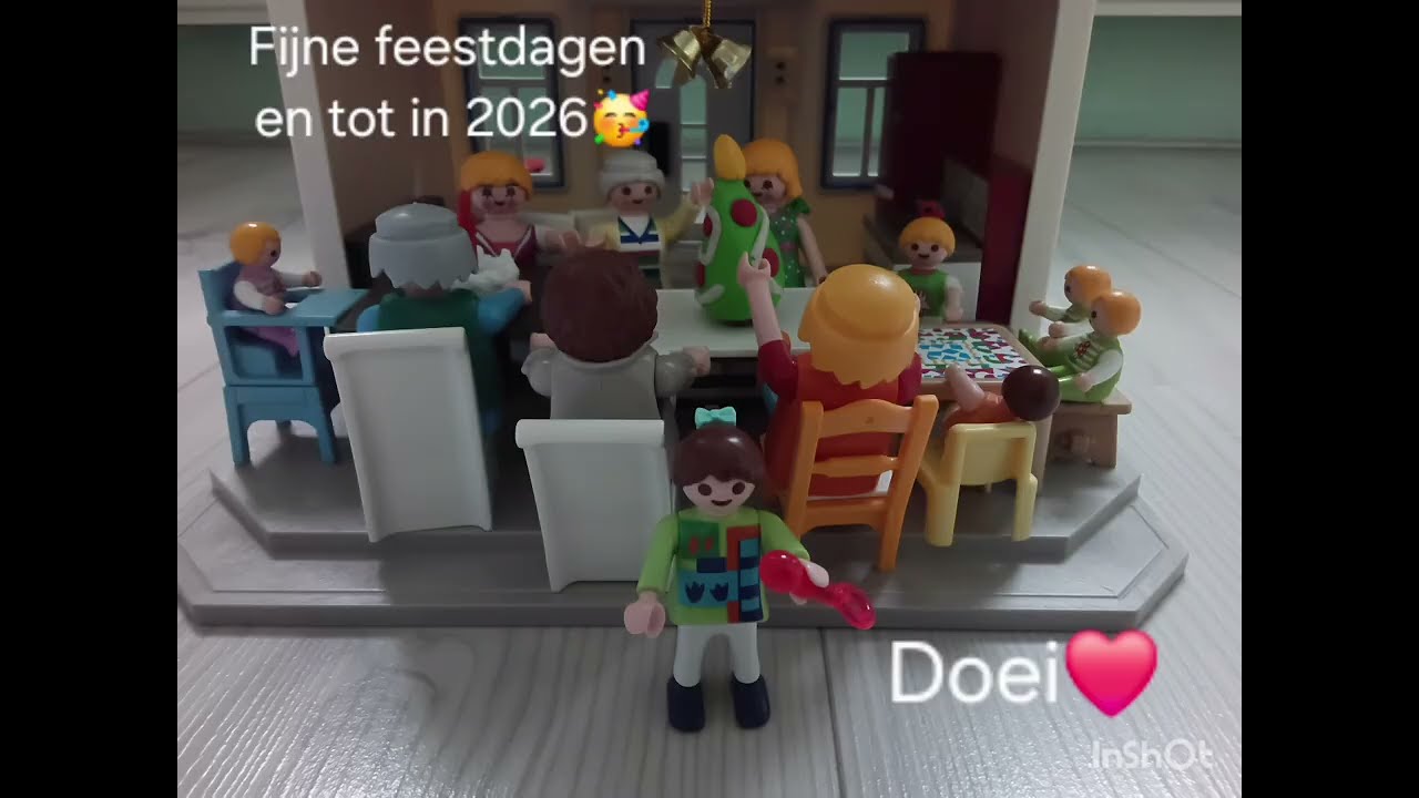 Playmobil stopmotion filmpje Nederlands 12 dagen Kerstmis🎄 - video voor Playmobil fans 