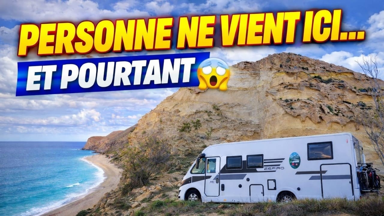 Camping-car en Andalousie :on découvre un coin totalement sauvage #family #travel #españa #playa
