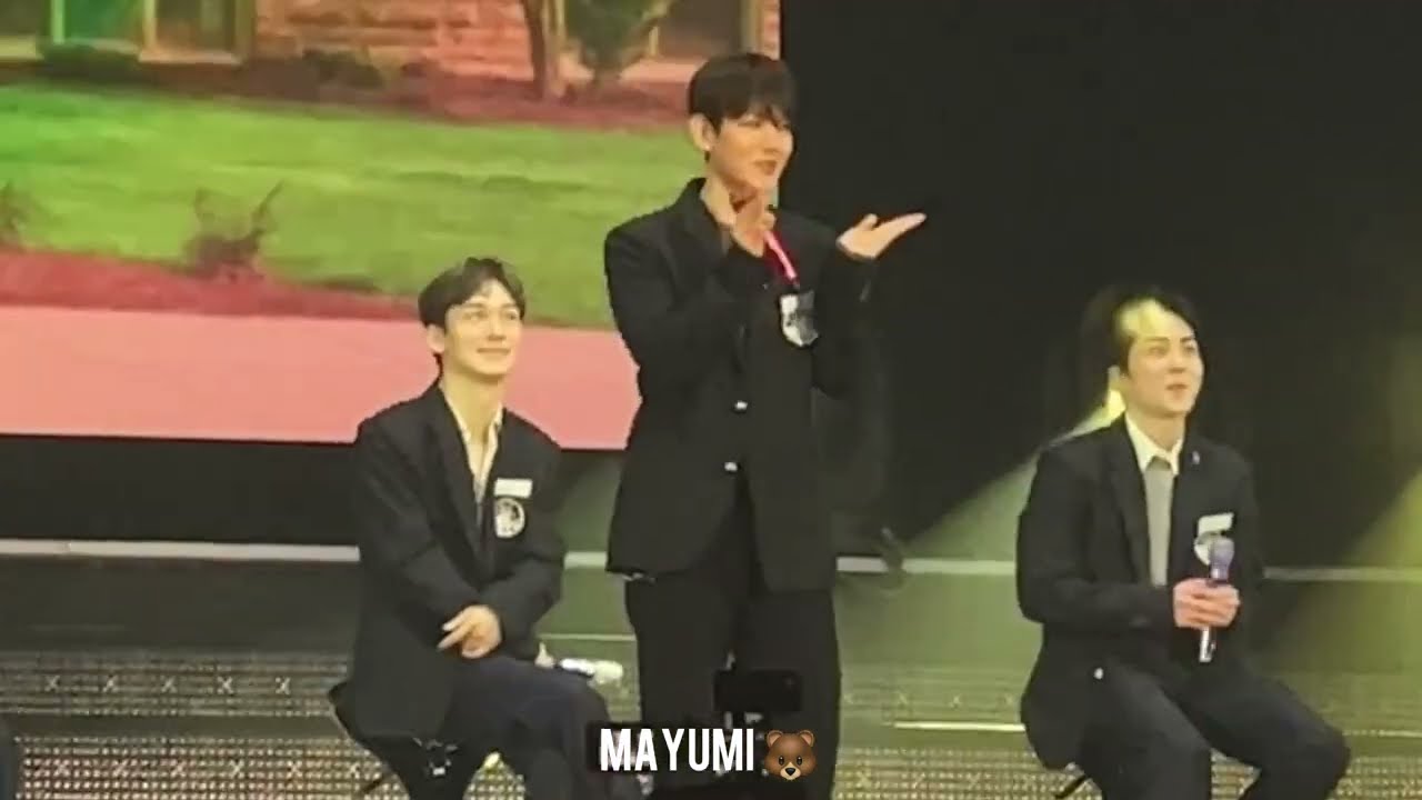 230409 Baekhyun Suho Chen “I am Sorry I am Cute” Challenge [EXO FANMEETING EXO CLOCK]