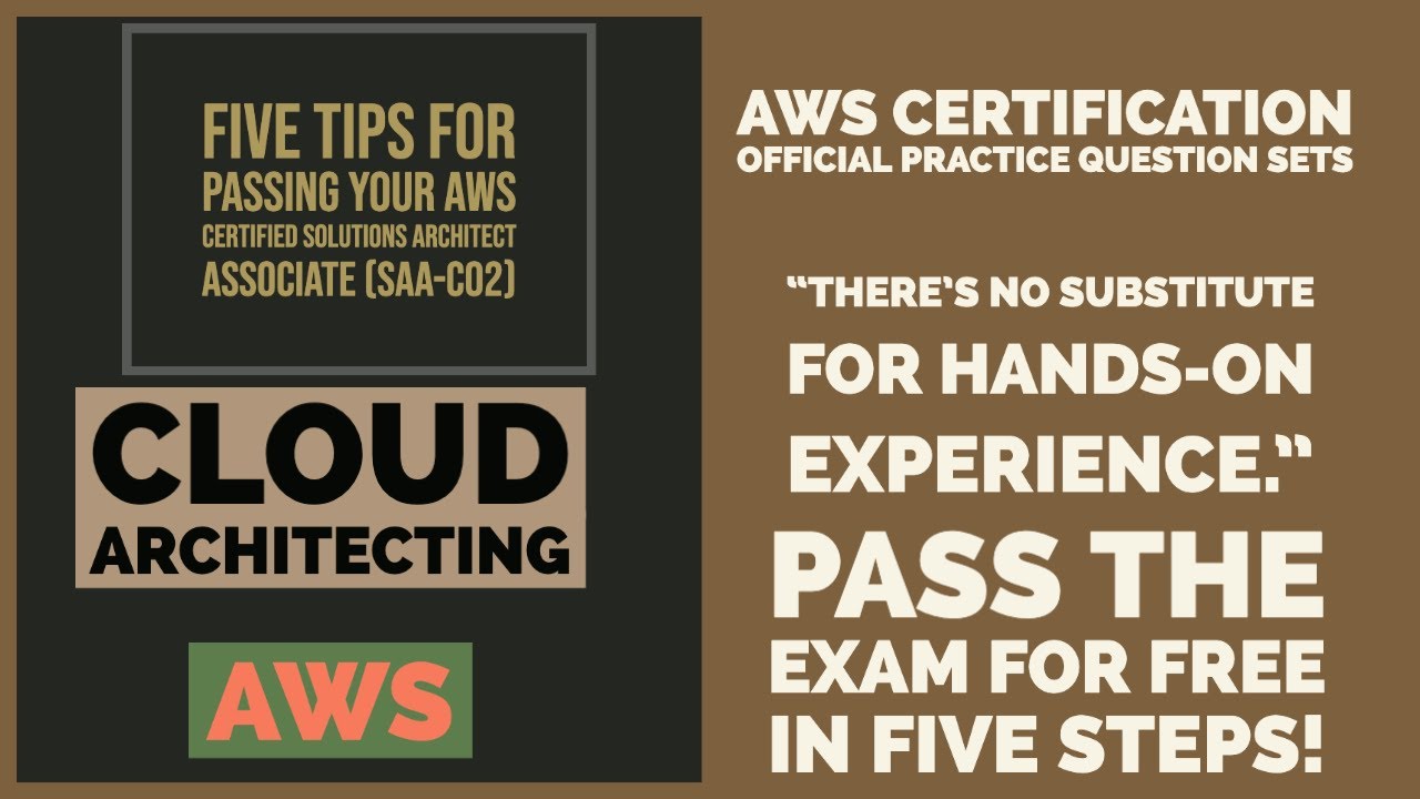 [2022] Associate exam (SAA-C02) |5 Tips to Pass| Free practice exams!