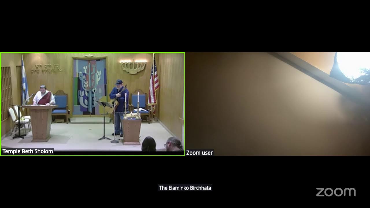 Live Streaming for Friday Shabbat Services