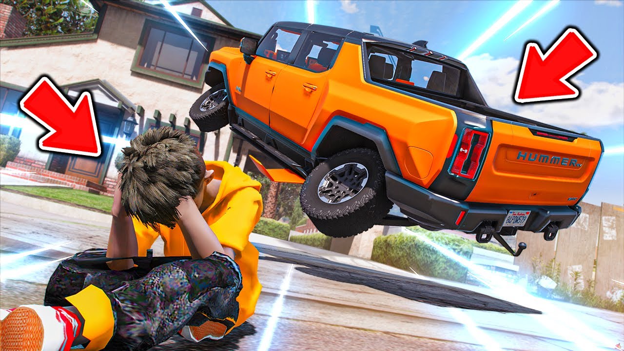 GTA V #4 ( الولد المشاغب ) جاري الجديد سرق سيارتي الطائرة
