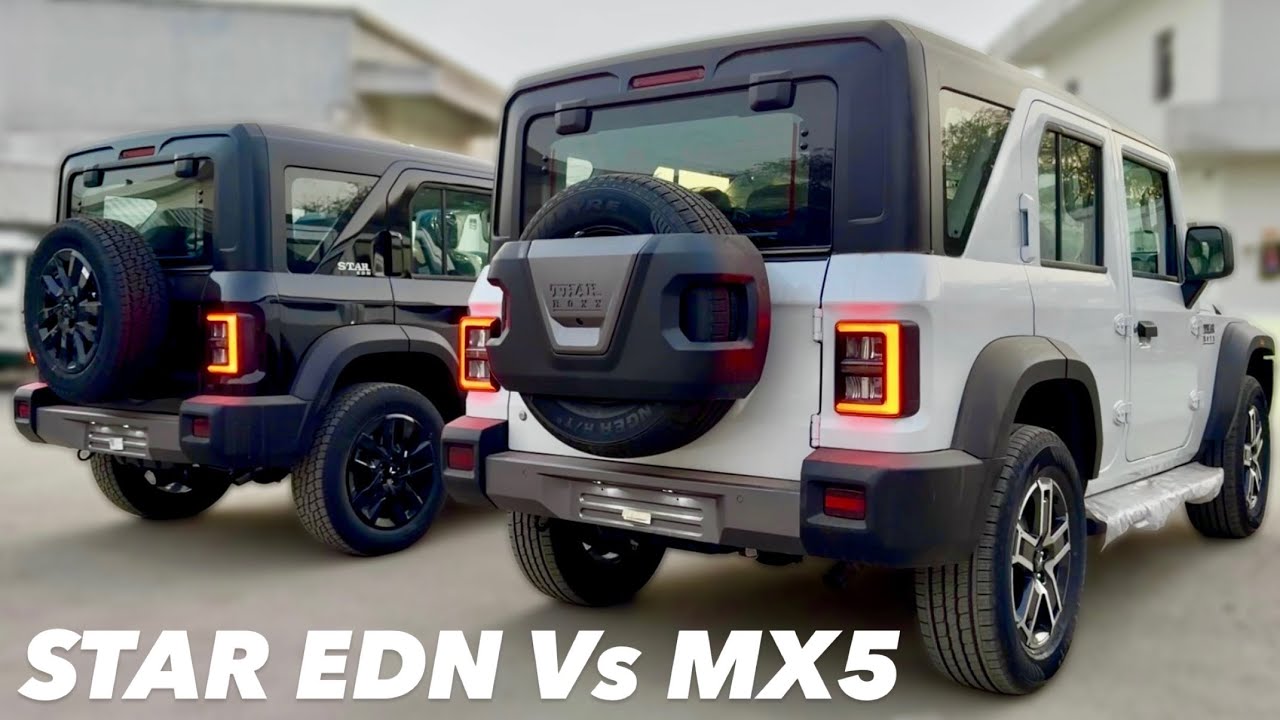 2026 MAHINDRA THAR ROXX STAR EDN Vs MX5 😍Rs 50,000 PRICE DIFFERENCE ❤️ THAR ROXX STAR EDITION VS MX5