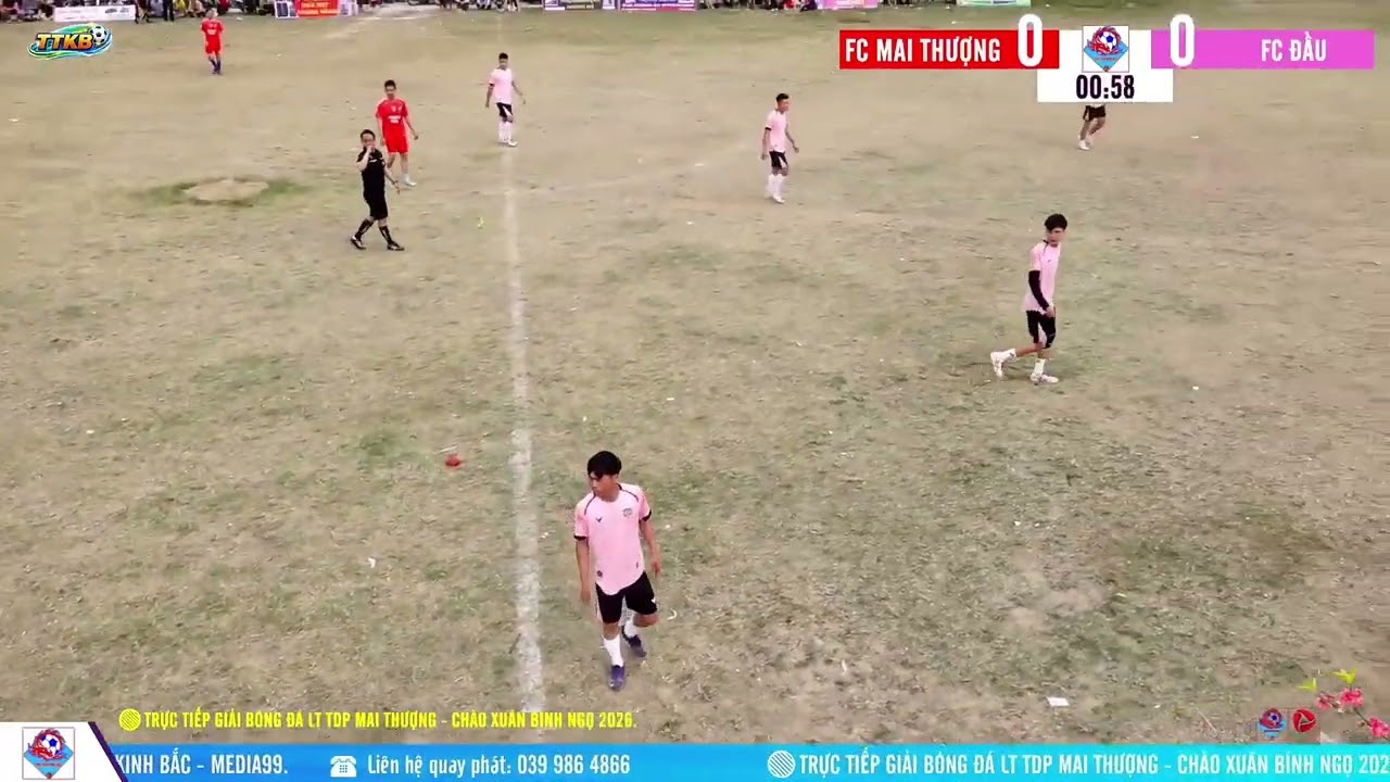 🏆🔴TRỰC TIẾP CHUNG KẾT: FC MAI THƯỢNG - FC ĐẦU