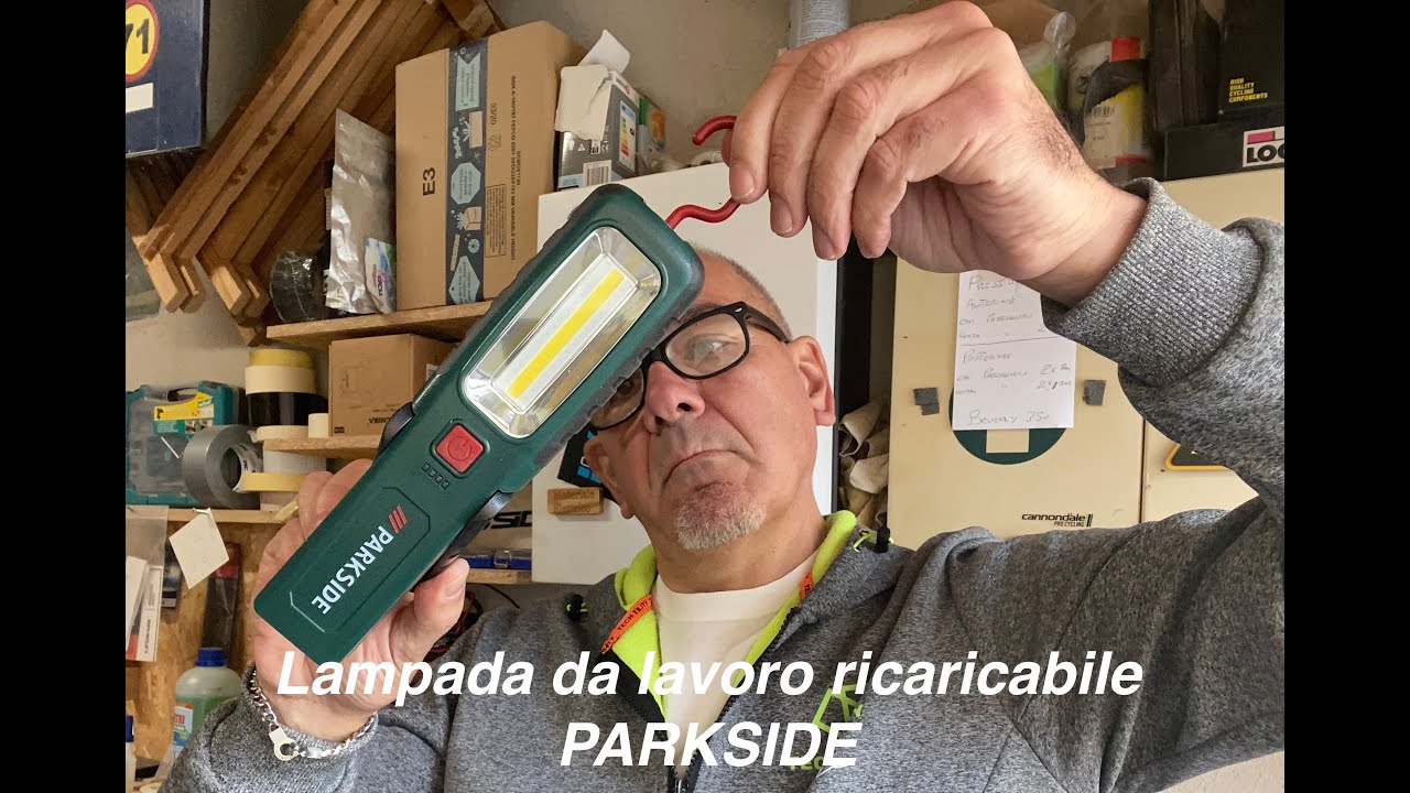 Lampada da lavoro ricaricabile PARKSIDE