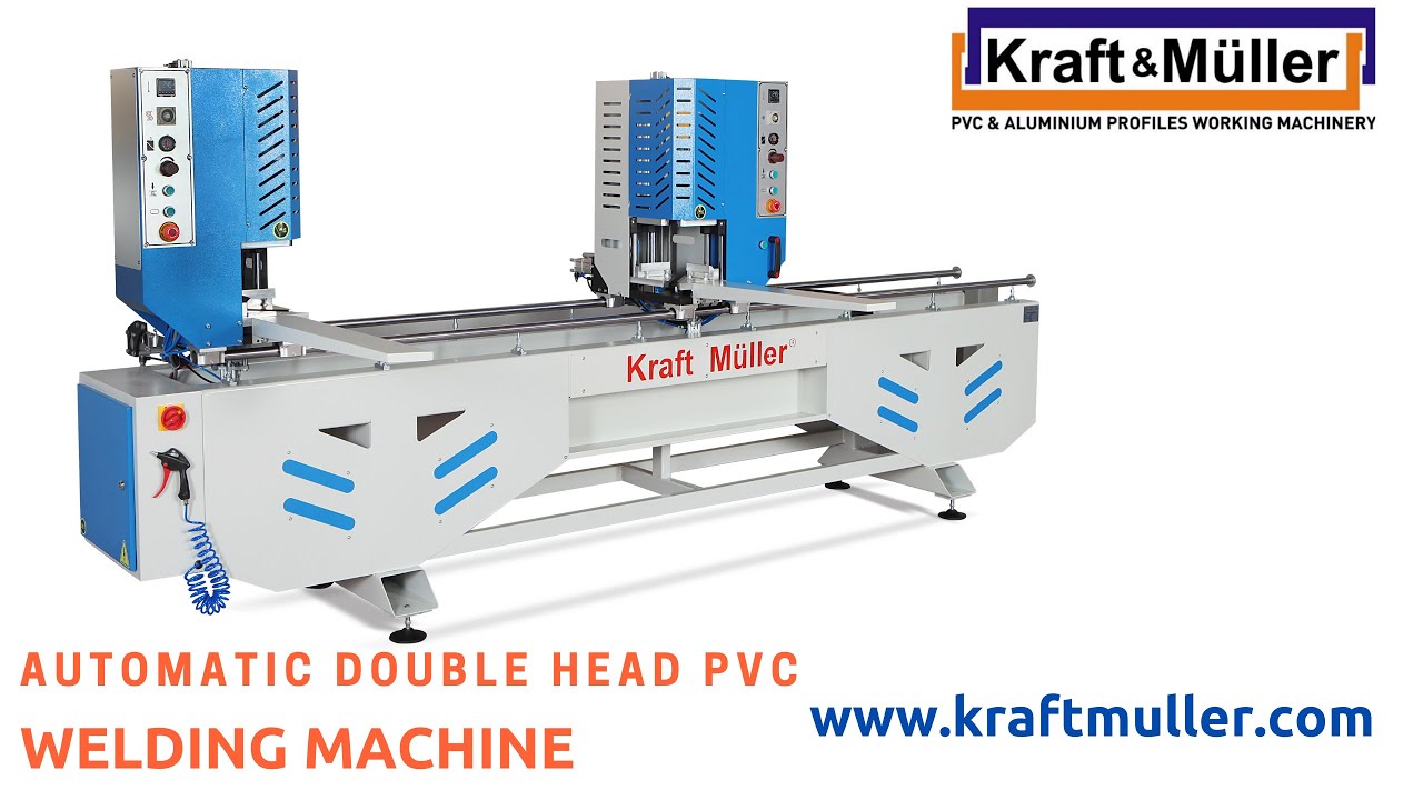 Automatic Double Head Welding Machine for PVC Window Profiles