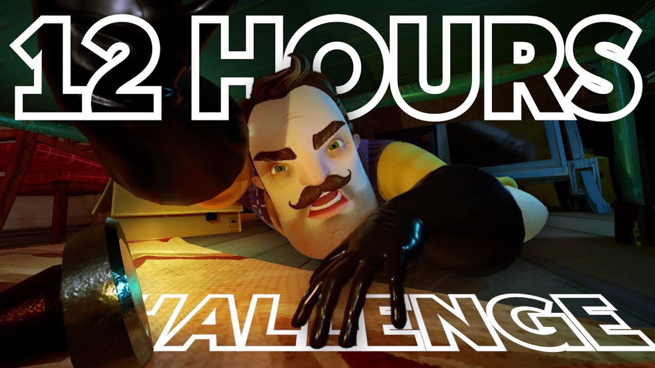 Я прошёл игру HELLO NEIGHBOR за 12 ЧАСОВ...